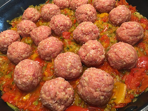 recept za Čufti v omaki